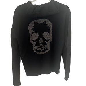 Zadig & Voltaire Sixtine Skull Cardigan Hoodie